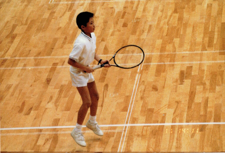 小学校高学年の杉村　写真は本人提供