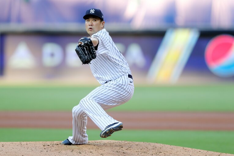 2020シーズンの田中将大©Getty Images