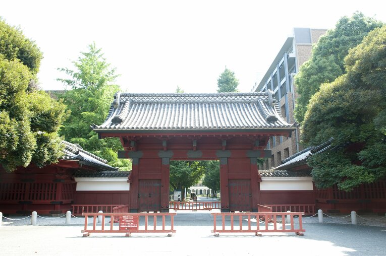 東大の赤門　©Sports Graphic Number