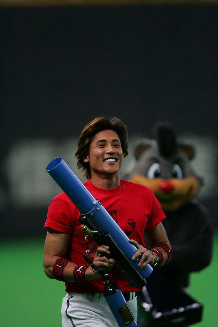 日本ハム時代　©BUNGEISHUNJU