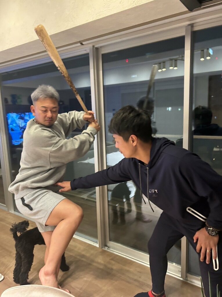 指導の様子　※写真は本人提供