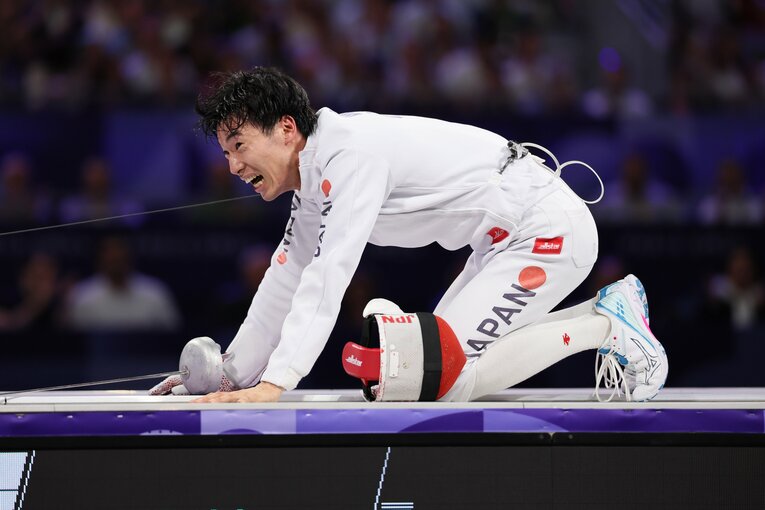 大激戦の末、アンドラーシュフィを破り決勝進出を決めた加納　©JMPA