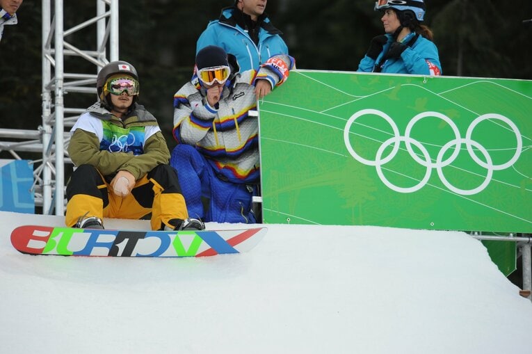 バンクーバー五輪の本番は不完全燃焼の演技で8位に終わった國母　©JMPA