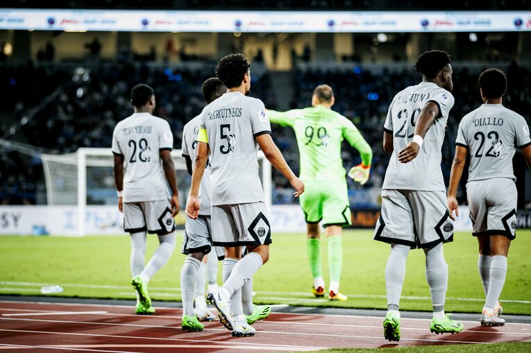 2010年代中盤以降、フランスでの覇権はほぼPSGが独占する状況となっている　©Kiichi Matsumoo