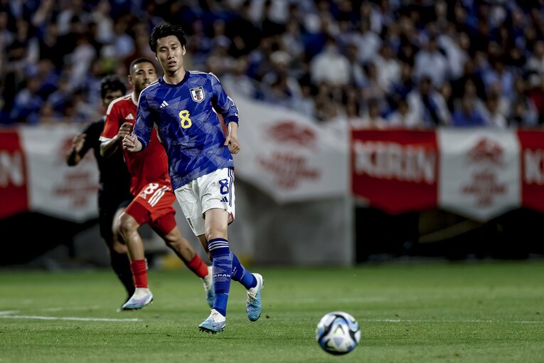 多くの局面に顔を出した鎌田大地　©Kiichi Matsumoto