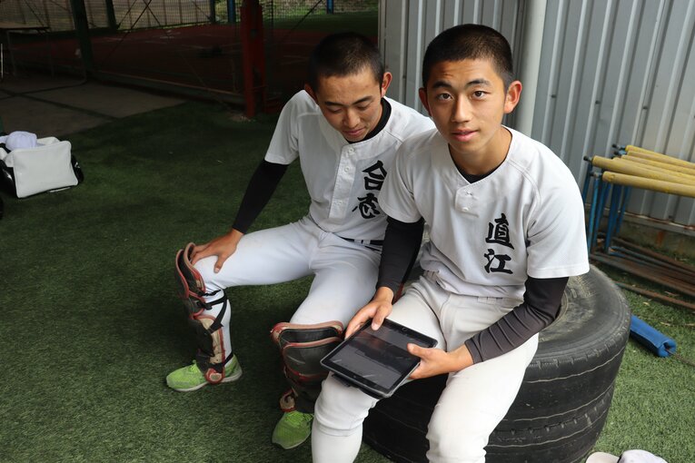 九州学院の練習風景　©Yuki Kashimoto