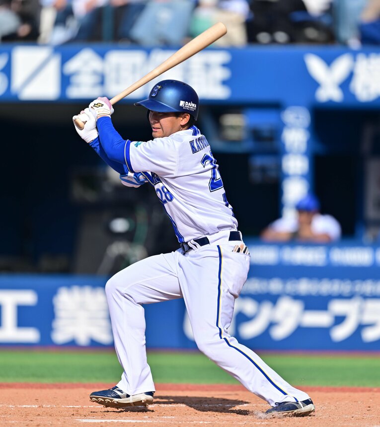 勝又の野手転向を宮城はポジティブに受け止めていた　©JIJI PRESS
