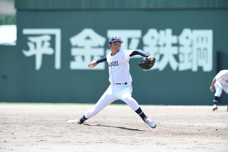 丹羽さんの弟・知則は岡山学芸館の一員として今夏の甲子園に出場 ©Kota Inoue