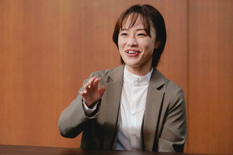 リオ五輪女子レスリング金メダリストの登坂絵莉さん　©Wataru Sato