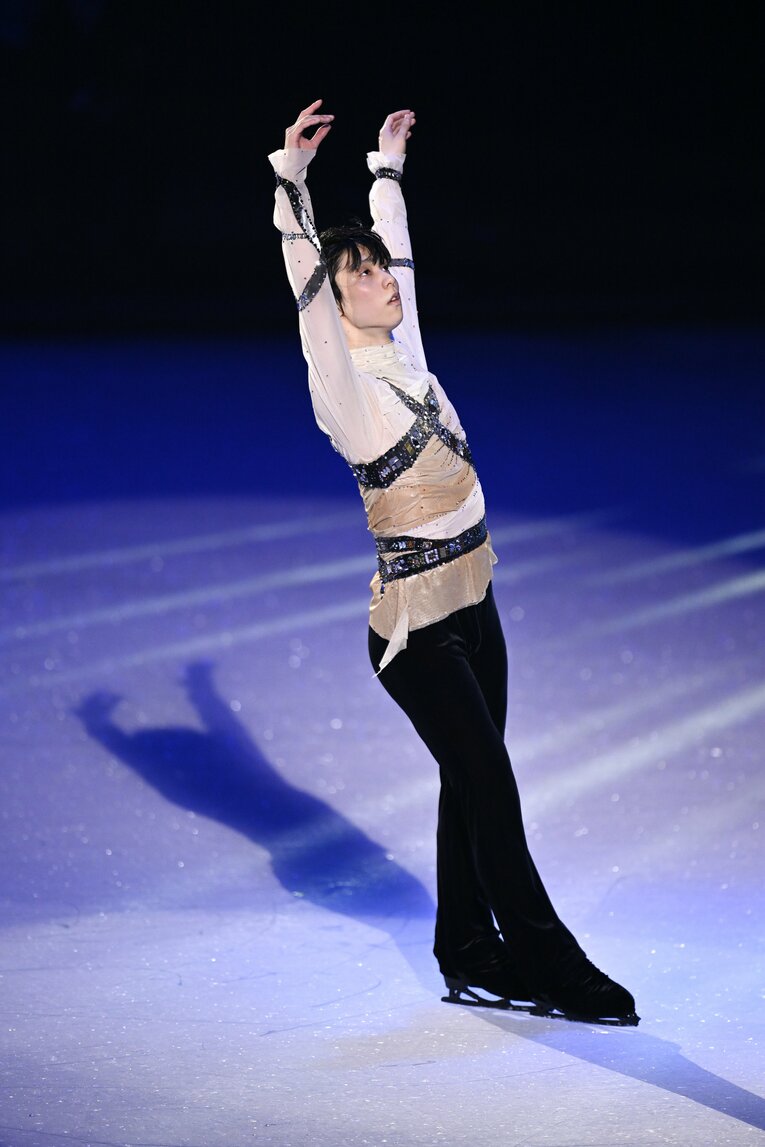 2012年のニースで行われた世界選手権を彷彿とさせる衣装で『ロミオ＋ジュリエット』を再演　©Asami Enomoto