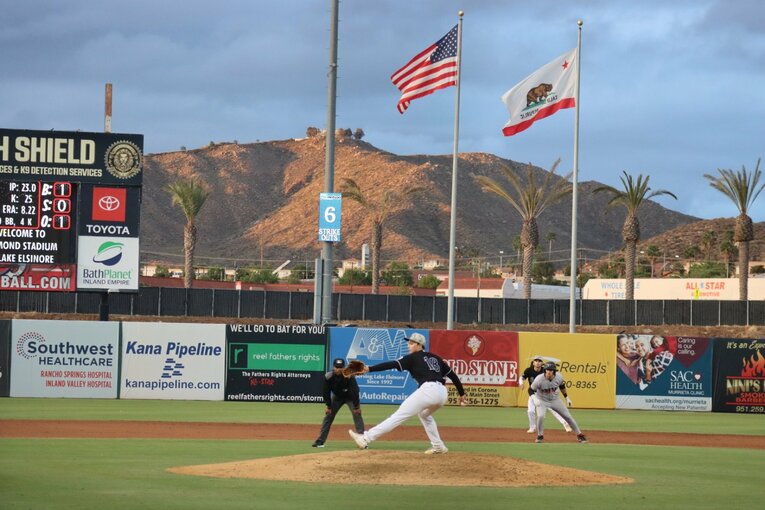 パドレス傘下のマイナーで実戦経験を積んでいる21歳のバルザー・ブライアン　©Yuki Yamada