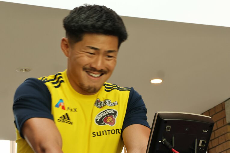 現在はケガからの復帰を目指す福田　©Nobuhiko Otomo