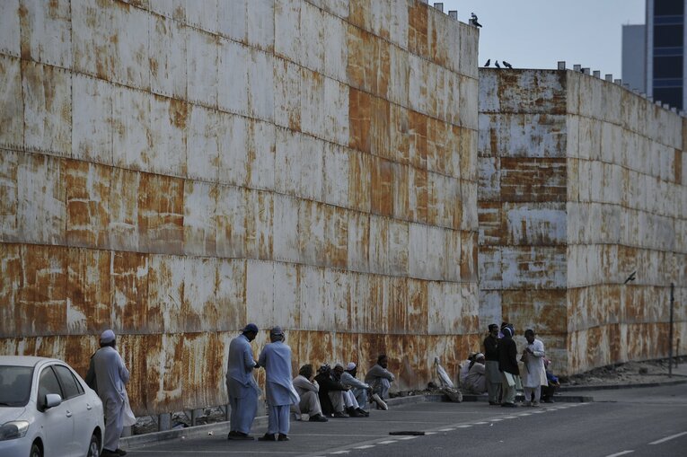 カタールの街中（2011年）　©Takuya Sugiyama