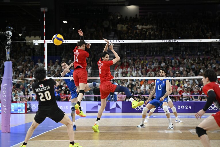 パリ五輪・準々決勝イタリア戦　©︎Asami Enomoto/JMPA