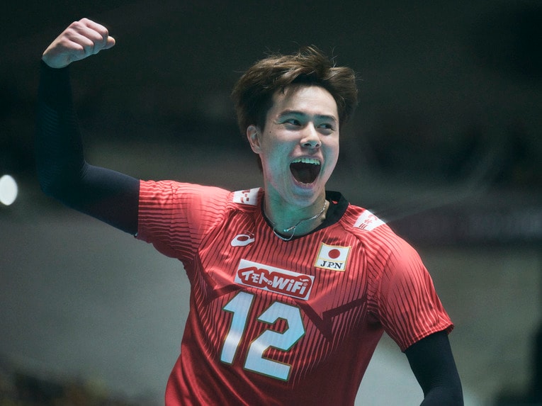 高橋藍　©︎Yuki Suenaga