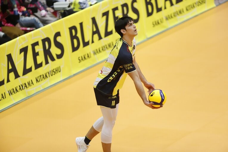 渡邉晃瑠（日本製鉄堺ブレイザーズ）©︎Blazers sports club