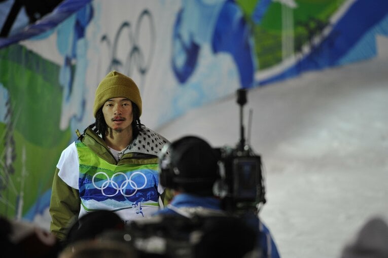 バンクーバー五輪の本番は不完全燃焼の演技で8位に終わった國母　©JMPA