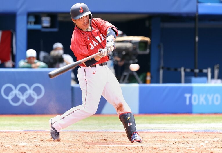 技ありの打撃を見せた甲斐　(C)Getty Images