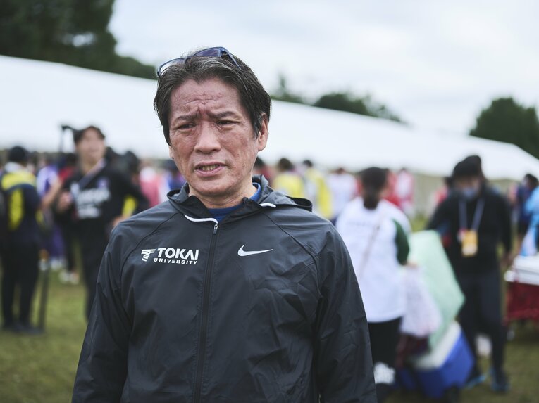 両角監督　©YukiSuenaga