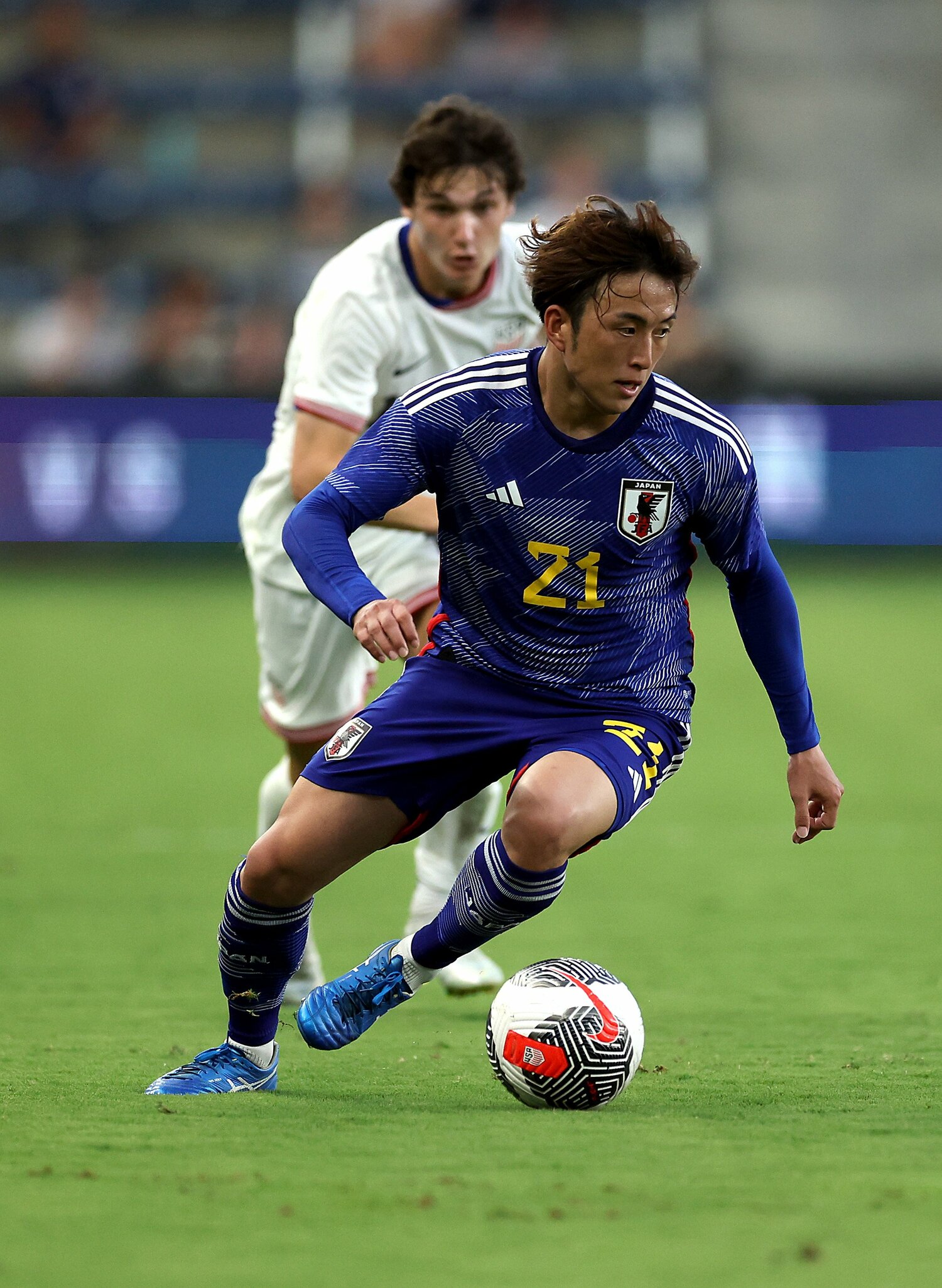 6月のアメリカ遠征での大畑歩夢 ©Getty Images