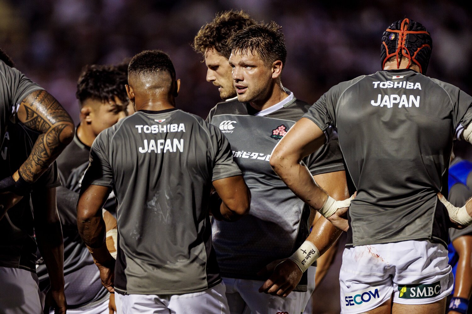 フィジー戦でレッドカードを提示されたピーター・ラブスカフニ(34歳)。すでに3試合出場停止が下っているが、処分軽減となるかが選出の焦点となる ©︎Kiichi Matsumoto