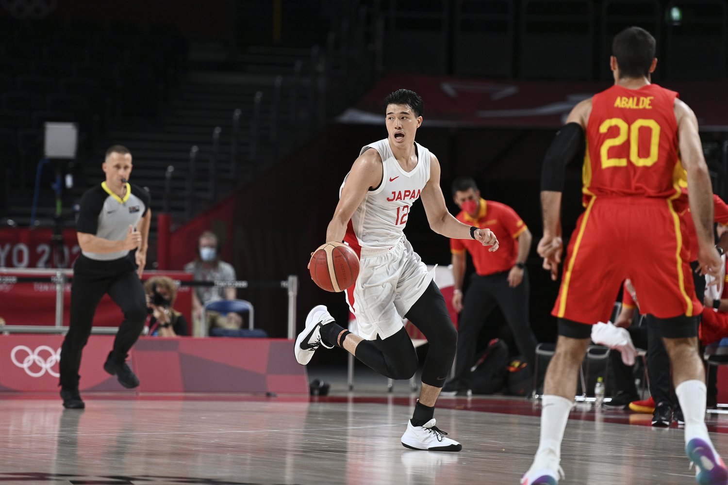 渡邊はスペイン戦でも19得点の活躍