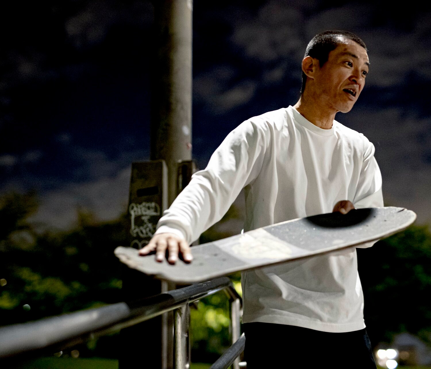 堀米の父・亮太さん（2021年撮影）　©︎Kiichi Matsumoto