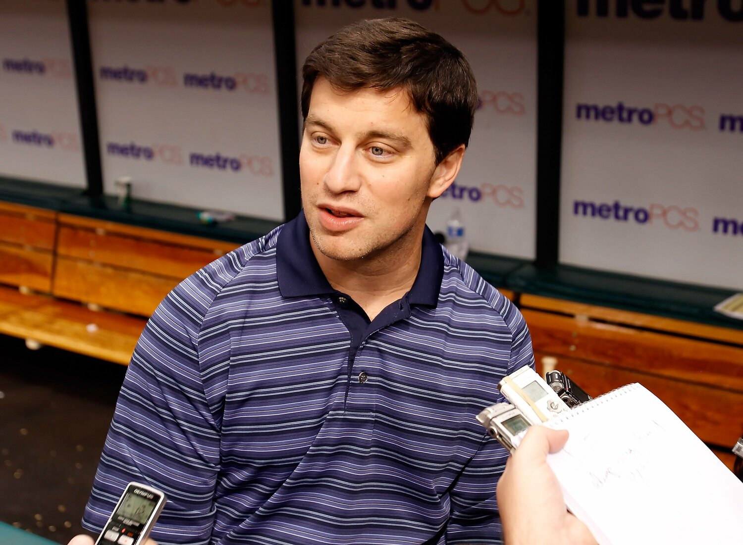 レイズGM時代のフリードマン氏　©J.Meric/Getty Images