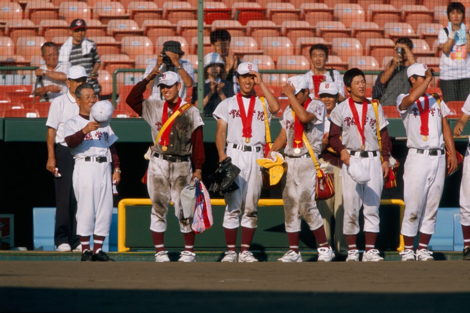 常総学院でも2003年に全国制覇した木内幸男監督 ©BUNGEISHUNJU
