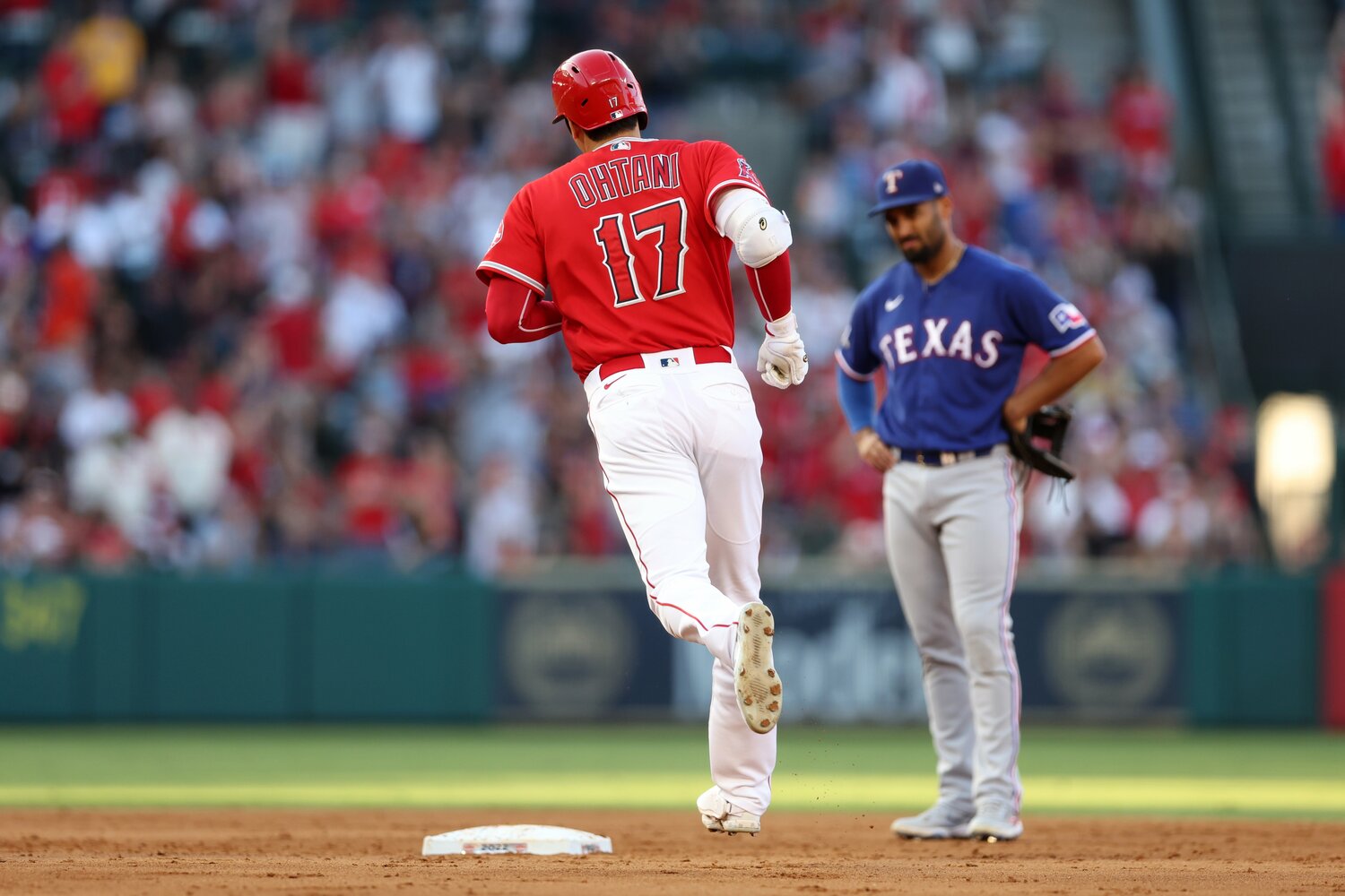 エンゼルスと同じア・リーグ西地区で首位を走るレンジャーズ。「大谷のトレード先、可能性ランキング」1位に選ばれた　©Getty Images