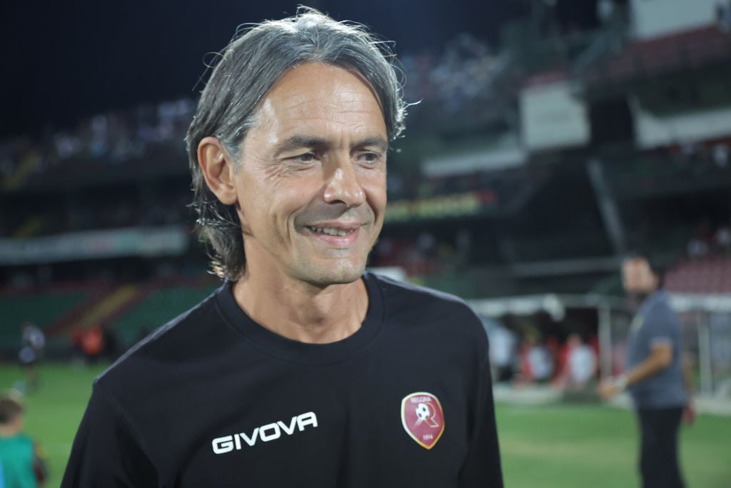 髪の毛に白いものが増えたが、インザーギはいまだ健在だ　©Getty Images