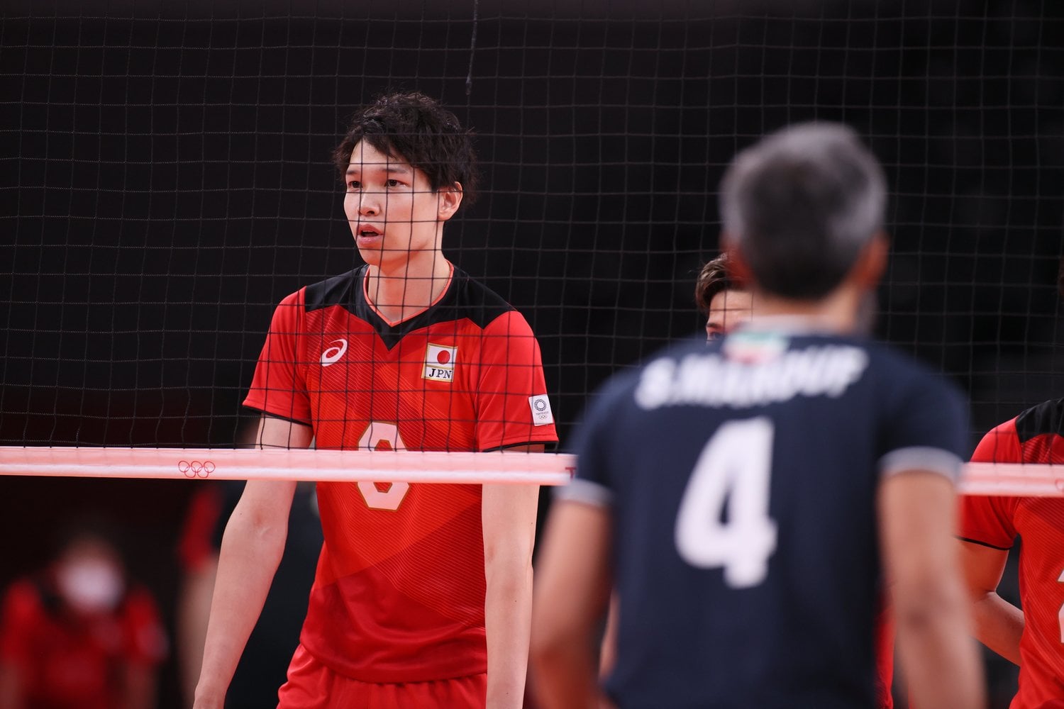 成長を感じさせたミドルブロッカーの山内晶大　©Kaoru Watanabe/JMPA