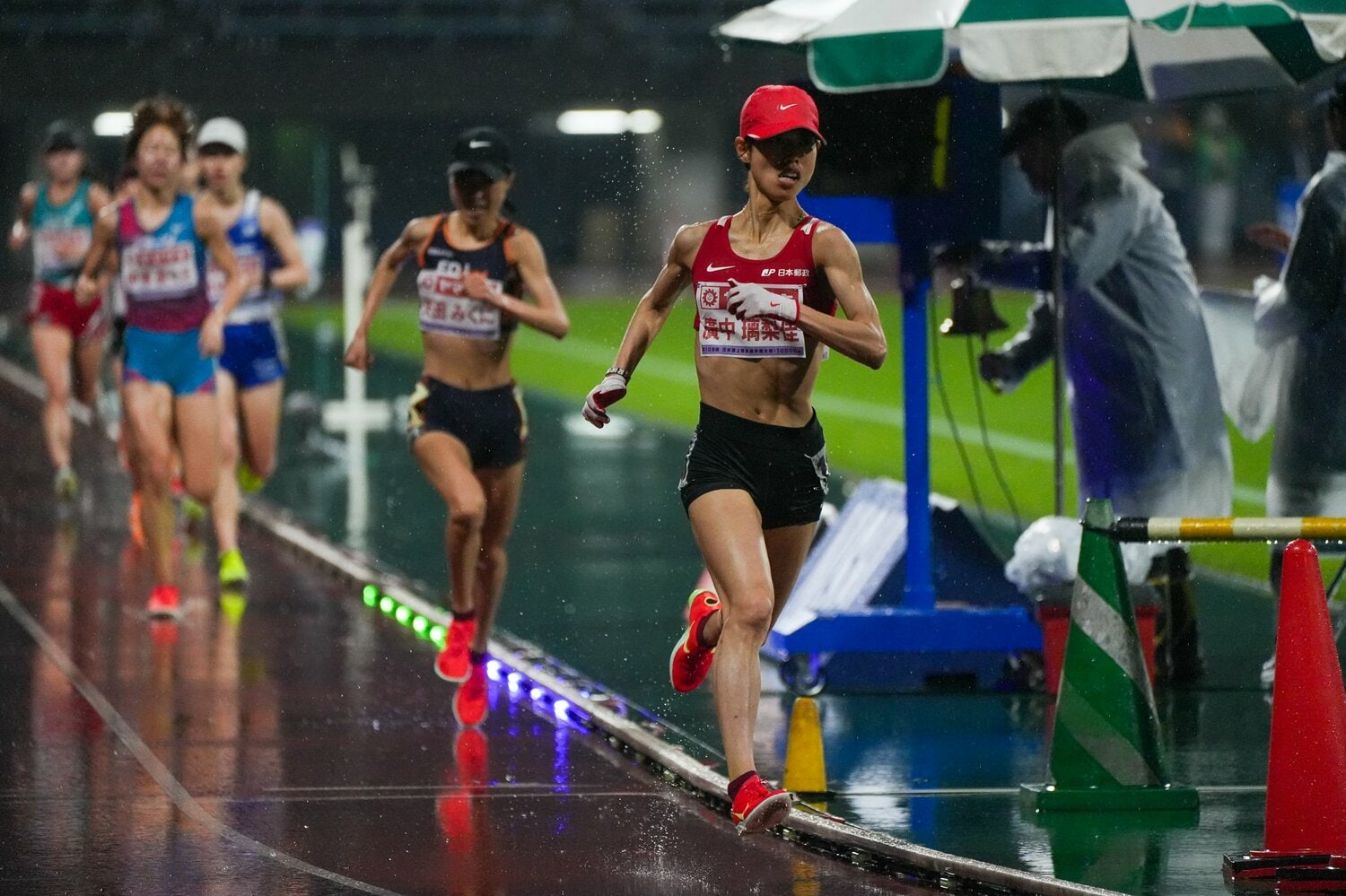 最後まで横綱相撲を見せた廣中。今後は世界ランキングでの東京世陸出場を目指す ©Satoshi Wada