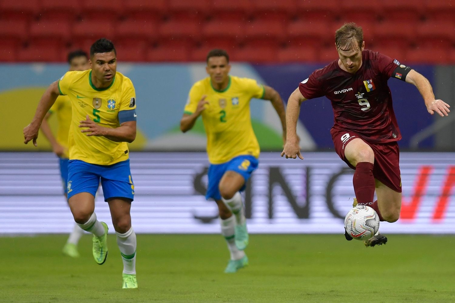 カゼミーロもW杯予選後に声明を発表した©Pedro Vilela/Getty Images