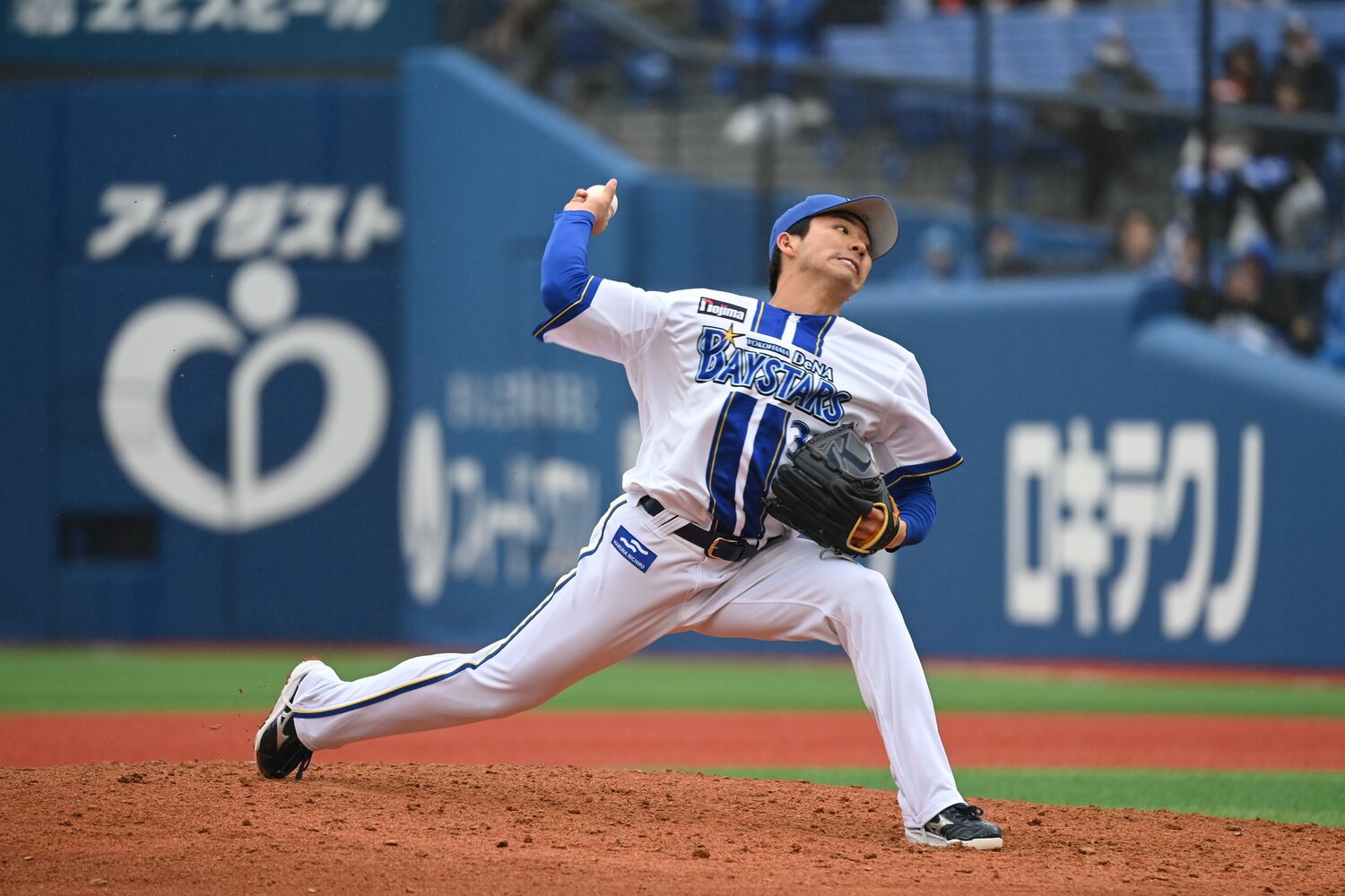 現在はDeNAでプレーする篠木健太郎　©Naoya Sanuki