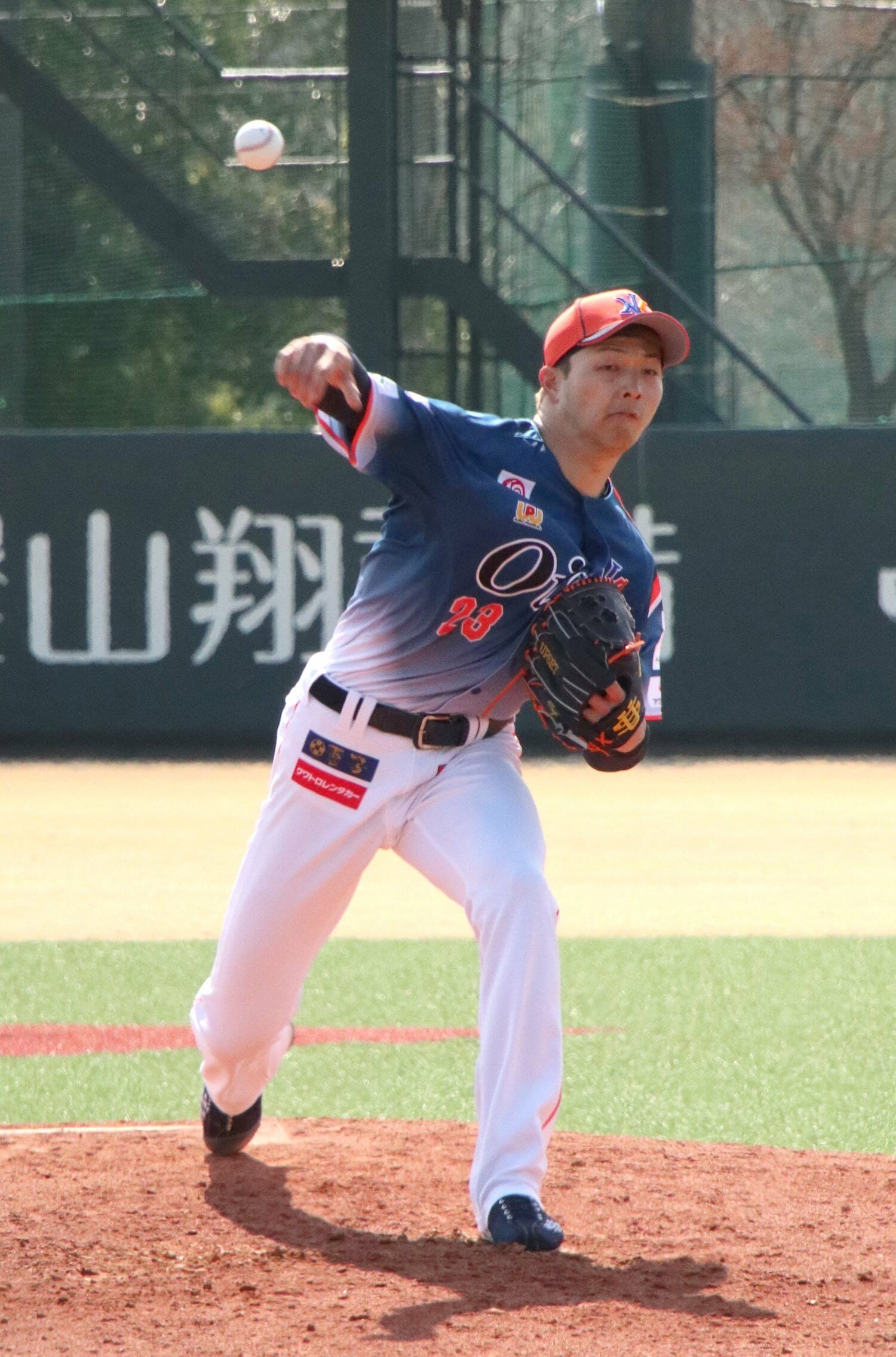 NPBで最高勝率を経験した薮田もこのチームに所属している　©JIJI PRESS