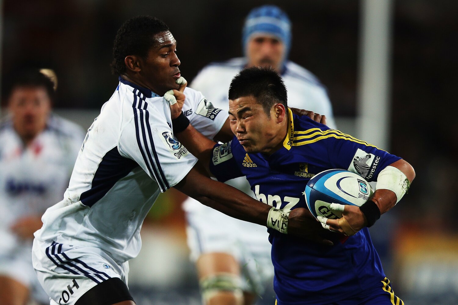 スーパーラグビーのハイランダーズでも活躍した田中　©︎Getty Images