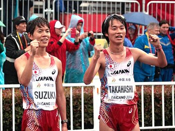 世界ランクの1位と3位が日本人！黄金時代は、競歩の歴史を覆すか。＜Number Web＞ photograph by Getty Images