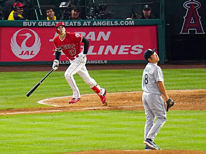 サイクル安打に菊池からも本塁打。大谷翔平に“天敵候補”はいるのか。＜Number Web＞ photograph by Getty Images