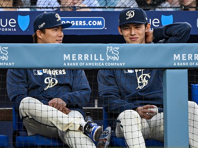 大谷翔平 山本由伸 佐々木朗希 ドジャース 2024連覇記念キャップ MLB