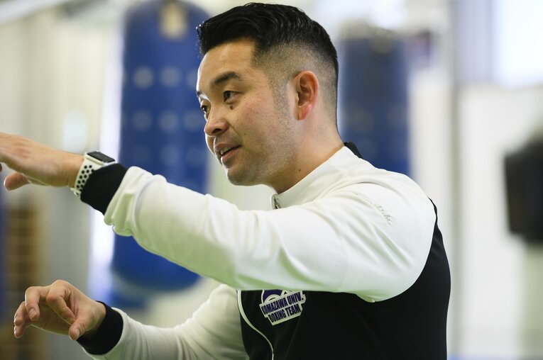 井上尚弥との初対戦を振り返る林田太郎　©Hirofumi Kamaya