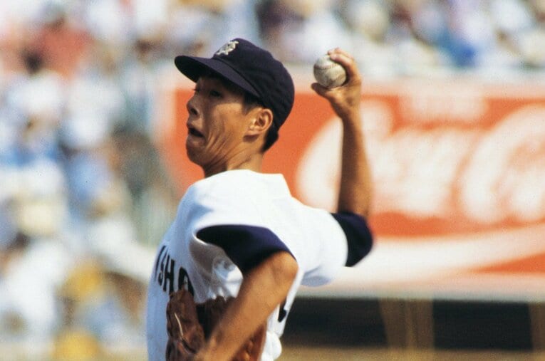 1979年、センバツで決勝に進出し、夏への期待が高まる浪商。しかし一人で投げ抜いてきた牛島の肉体は満身創痍だった ／ photograph by AFLO