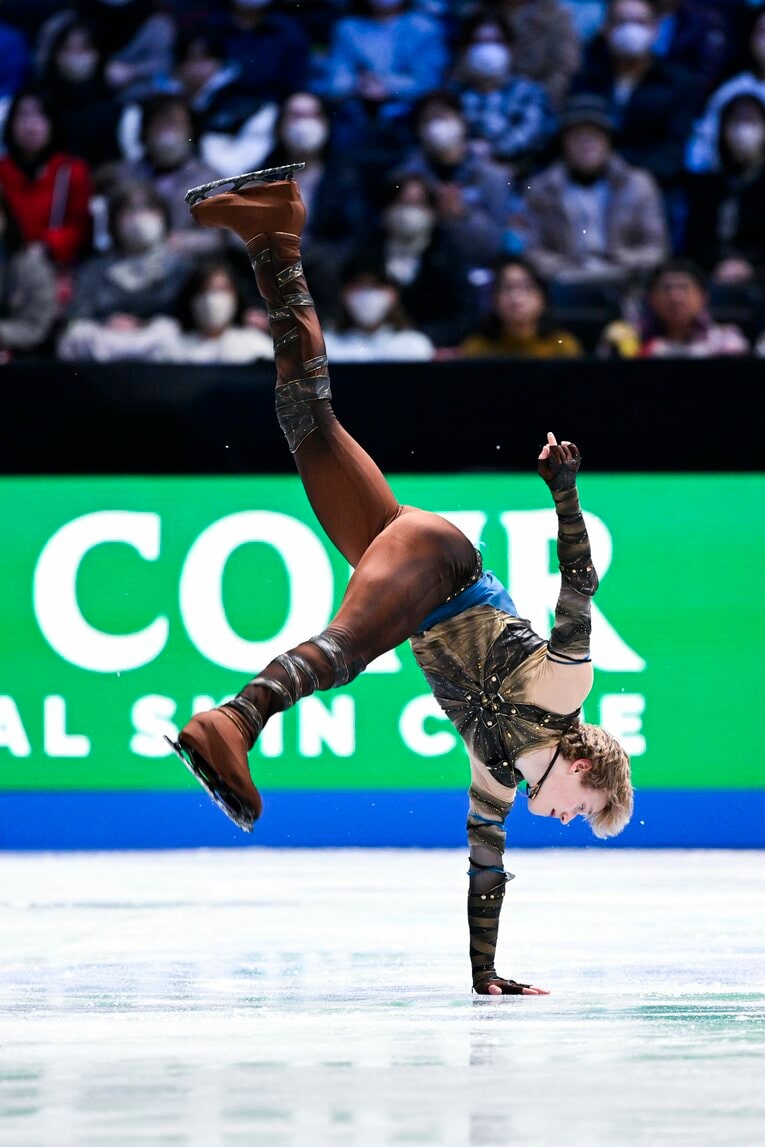 GPファイナルで圧巻の優勝を果たしたイリア・マリニン　©Asami Enomoto