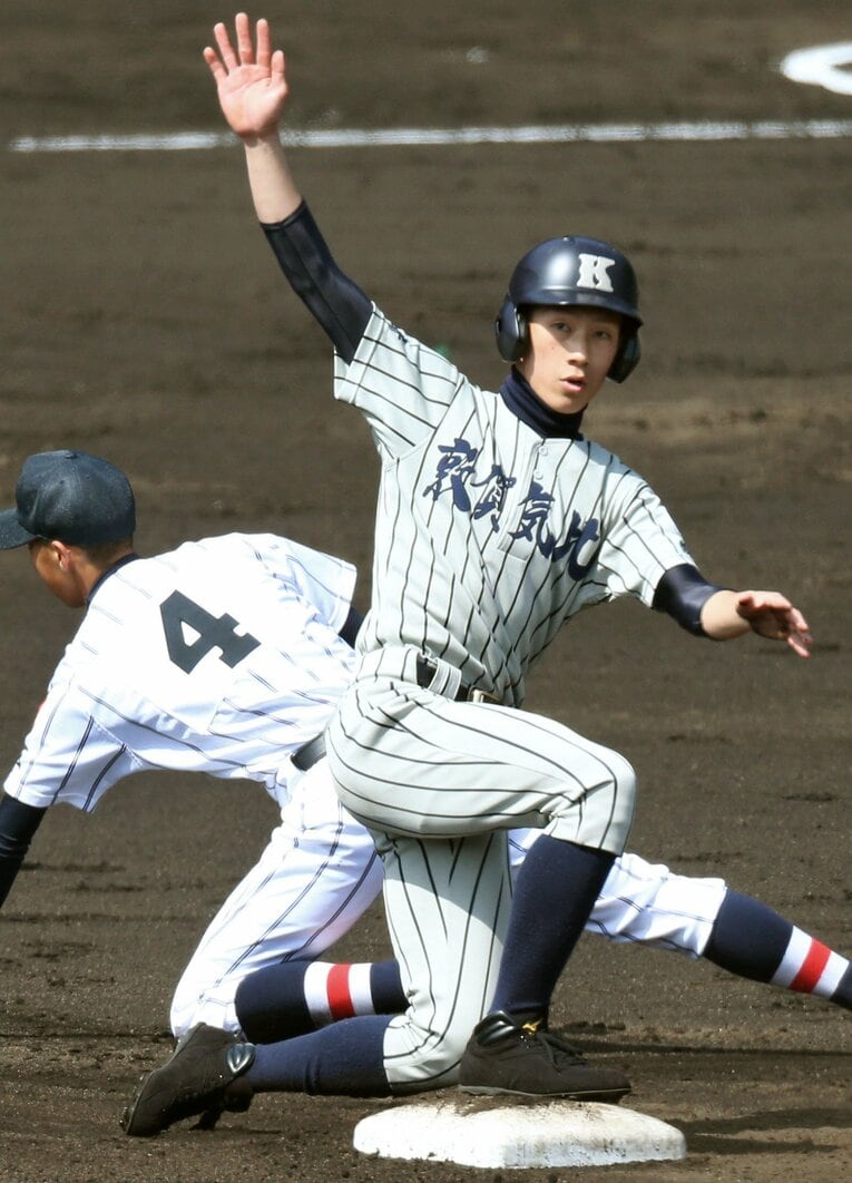 西川龍馬／敦賀気比 ／ photograph by Kyodo News