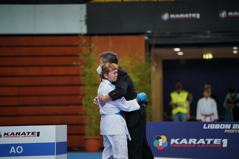 「誰が見ても、私の攻撃がきれいに決まっているのに」  空手・月井隼南が“ジャッジの不利”のなか快挙を達成できた理由(2)