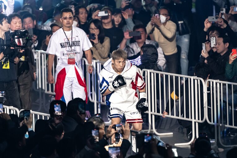 2023年12月26日、井上尚弥vs.マーロン・タパレス（スーパーバンタム級4団体王座統一戦）©Takuya Sugiyama