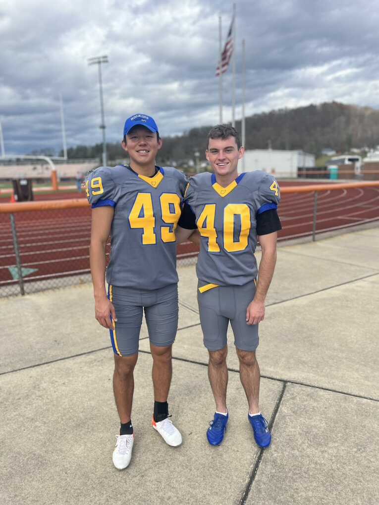 ホッキングカレッジ時代の松澤／本人提供