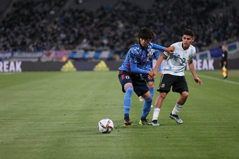 SAISONCARD CUP 2021 U-24アルゼンチン戦（2021年3月）　©︎JMPA