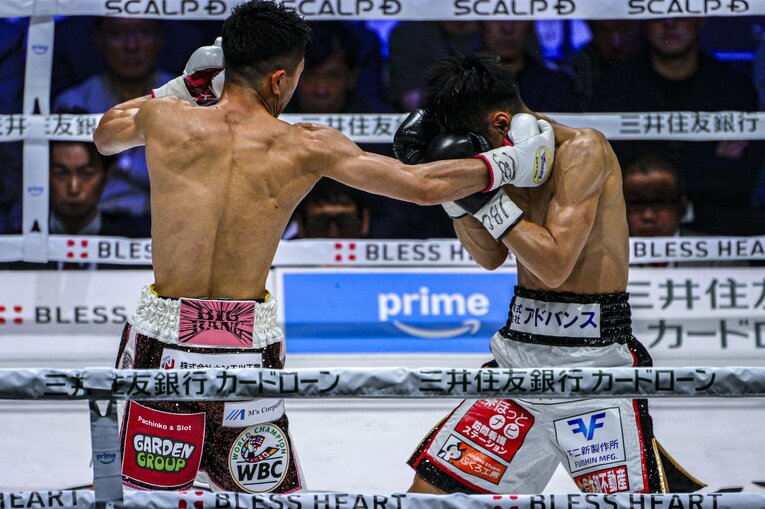 中谷潤人vs.西田凌佑（WBC・IBF世界バンタム級王座統一戦） ©Takuya Sugiyama