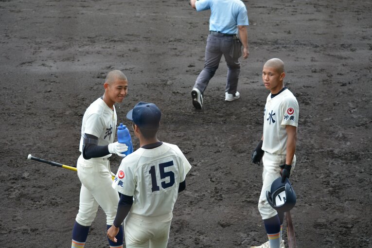 2025年夏の沖縄県大会3回戦。沖縄水産対興南　©Takarin Matsunaga